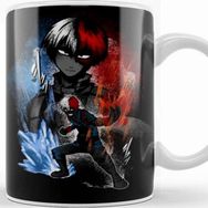 Baskı Dükkanı My Hero Academia Half Cold Half Hot Kupa