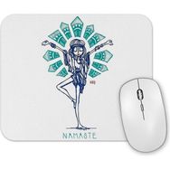 Baskı Dükkanı Namaste Yoga 01 Mouse Pad