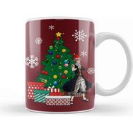 Baskı Dükkanı Natsu Dragneel Around The Christmas Tree Kupa