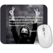 Baskı Dükkanı Nazım Hikmet Söz 010 Mouse Pad