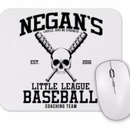 Baskı Dükkanı Negans Little League Baseball Walking Dead Mouse Pad