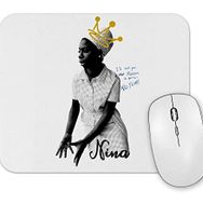 Baskı Dükkanı Nina Simone Mouse Pad