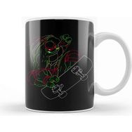 Baskı Dükkanı Ninja Turtles Neon 90's Ninja Turtles - Raph Kupa