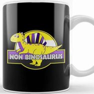 Baskı Dükkanı Non Binosaurus Pride Dinosaur Kupa