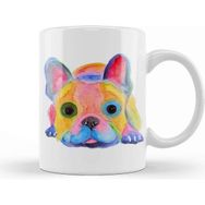Baskı Dükkanı Nosey French Bulldog Kupa