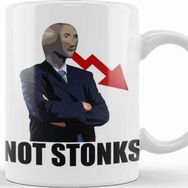 Baskı Dükkanı Not Stonks Kupa