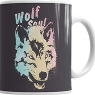 Baskı Dükkanı Ns Wolf Soul 3 Sihirli Porselen Kupa