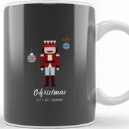 Baskı Dükkanı Nutcracker Funny Christmas Kupa
