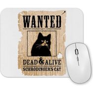 Baskı Dükkanı O Gato De Schrödinger Cat Kedi Mouse Pad