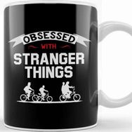 Baskı Dükkanı Obsessed With Stranger Things Kupa