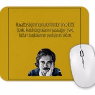 Baskı Dükkanı Oğuz Atay Söz 04 Mouse Pad