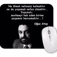 Baskı Dükkanı Oğuz Atay Yaşamak Mouse Pad