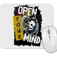 Baskı Dükkanı Open Your Mind Mouse Pad