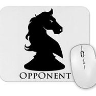 Baskı Dükkanı Opponent Trııı Mouse Pad
