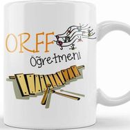 Baskı Dükkanı Orff Öğretmeni Kupa