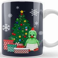 Baskı Dükkanı Orville The Duck Around The Christmas Tree Kupa