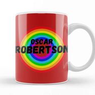 Baskı Dükkanı Oscar Robertson Basketball Gifts Vintage Retro Rainbow Quotes For Boys And Dad Kupa