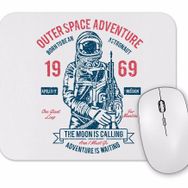 Baskı Dükkanı Outerspace Adventure Mouse Pad