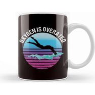 Baskı Dükkanı Oxygen is Overrated Swimming Pool Swimmer Swim Instructor Kupa