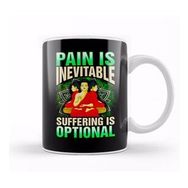 Baskı Dükkanı Pain is Inevitable Suffering is Optional Stoic Kupa