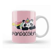 Baskı Dükkanı Pandacorn Panda Unicorn Rainbow Unicorn Kupa