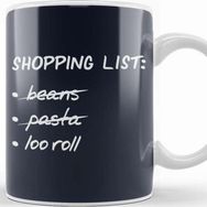 Baskı Dükkanı Pandemic Shopping List Kupa