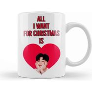 Baskı Dükkanı Park Seo Joon Christmas Edition Kupa
