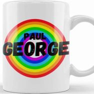 Baskı Dükkanı Paul George Basketball Gifts Vintage Retro Rainbow Quotes For Boys And Ddad Kupa