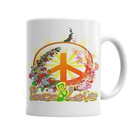 Baskı Dükkanı Peace Barış Sİmge Porselen Kupa