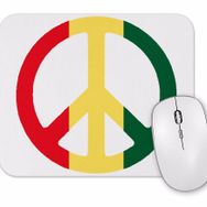 Baskı Dükkanı Peace Reggae Mouse Pad
