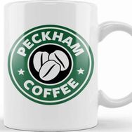 Baskı Dükkanı Peckham Coffee Starbucks Kupa