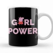 Baskı Dükkanı Peppa Pig Girl Power Kupa