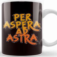 Baskı Dükkanı Per Aspera Ad Astra Latin Language Phrase Saying Inspiration Kupa