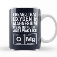 Baskı Dükkanı Periodic Table Oxygen And Magnesium's Relationship Omg Kupa