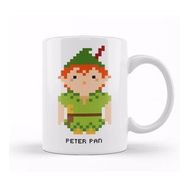 Baskı Dükkanı Peter Pan Pixel Character Kupa