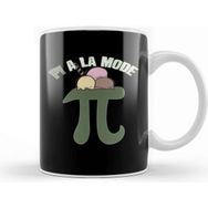Baskı Dükkanı Pi A La Mode Funny Pi Day Ice Cream Pun Math Kupa