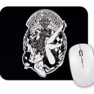 Baskı Dükkanı Pin Up Harley Mouse Pad