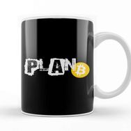 Baskı Dükkanı Plan B Bitcoin Cryptocurrency Decentralized Crypto Kupa