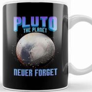 Baskı Dükkanı Planetary Science Pluto the Planet Never Forget Kupa