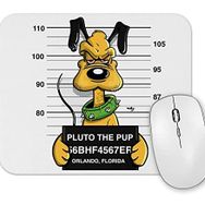Baskı Dükkanı Pluto the Pup Mouse Pad