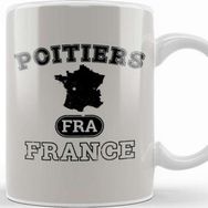 Baskı Dükkanı Poitiers France Property Of Country Porselen Beyaz Kupa Bardak