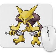 Baskı Dükkanı Pokemon Alakazam Mouse Pad
