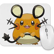 Baskı Dükkanı Pokemon Go Pikachu Dedenne Mouse Pad