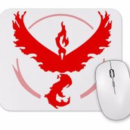 Baskı Dükkanı Pokemon Go Valor Kırmızı Takım Mouse Pad