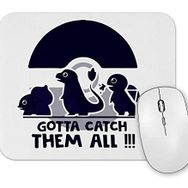 Baskı Dükkanı Pokemon Gotta Catchem All Mouse Pad