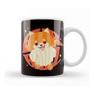 Baskı Dükkanı Pomeranian Owner Fur Ball Dog Lover Puppy Fans Paw Pet Porselen 330 ml Beyaz Kupa Bardak
