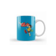 Baskı Dükkanı Ponyo Porselen 330 ml Beyaz Kupa Bardak