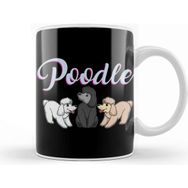 Baskı Dükkanı Poodle Gift Poodle Lover Gift Product Porselen 330 ml Beyaz Kupa Bardak