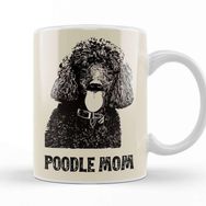 Baskı Dükkanı Poodle Mom 08 Kupa
