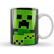 Baskı Dükkanı Porselen Beyaz Big Head Creeper Creeper Minecraft Kupa Bardak